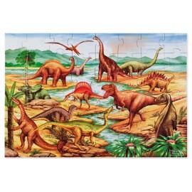 Melissa & Doug - Puzzle de podea cu dinozauri
