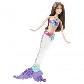 Barbie Sirene sclipitoare - Sirena satena