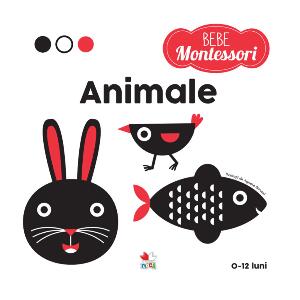 Carte Editura Litera, Montessori, Animale, 0 - 12 luni