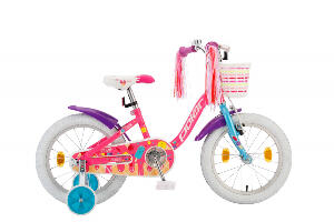 Bicicleta copii Polar Icecream 16 inch roz mov