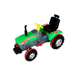 Tractor cu pedale pentru copii Operated Green