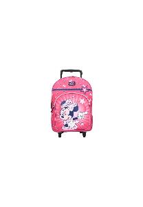 Troller, Minnie Mouse, roz cu stelute, 40x11x31 cm