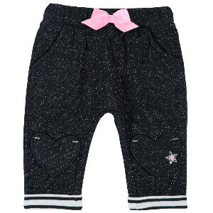 Pantaloni lungi sport copii Chicco, fundita roz, 24996