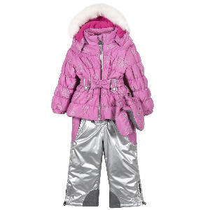 Costum de schi pentru copii Chicco, roz cu albastru, 76581