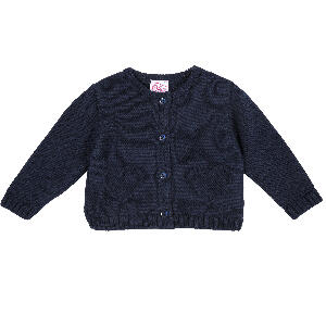 Cardigan copii Chicco, tricotat, albastru, 96074