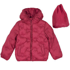 Jacheta copii Chicco, matlasata, rosu/roz, 87411