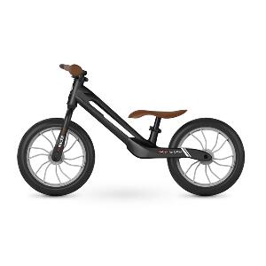 Bicicleta fara pedale DHS Baby Qplay Racer, Negru, 12 inch