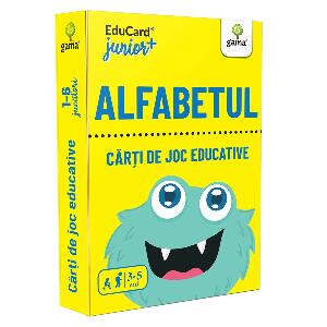 Editura Gama, Carti de joc educative Junior Plus, Alfabetul