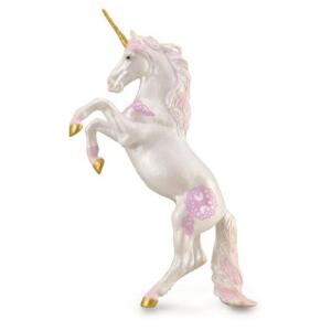 Figurina pictata manual Unicorn Iapa Roz