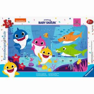 PUZZLE BABY SHARK, 15 PIESE