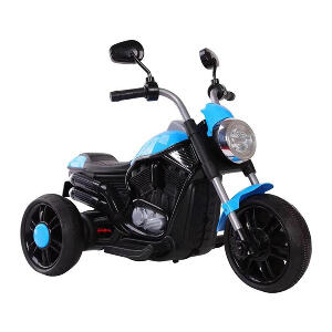 Motocicleta electrica KikkaBoo Chopper Blue