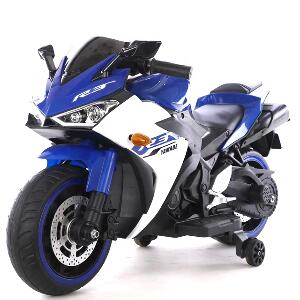 Motocicleta electrica cu scaun din piele Nichiduta Yamade Blue