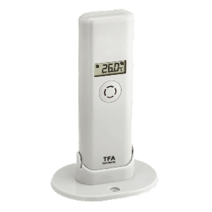 Transmitator Wireless digital pentru temperatura si umiditate, TFA, Weatherhub, 30.3303.02