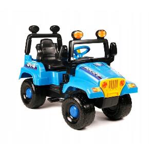 Masinuta Jeep cu pedale pentru copii 95 x 50 x 66 cm albastru