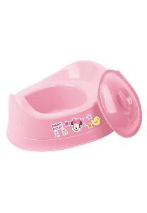 Olita cu capac din plastic, Minnie Mouse, roz