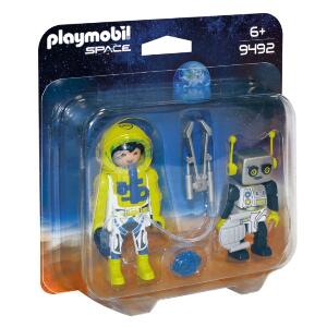 Set 2 figurine Playmobil - Astronaut si robot