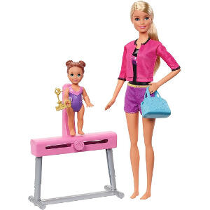 Set Barbie by Mattel Sport 2 Papusi cu Accesorii FXP39