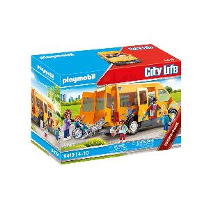 Set Playmobil City Life School - Masina scolara