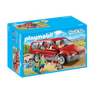 Set Playmobil Family Fun Summer Villa - Masina de familie