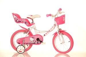 Bicicleta pentru fetite Hello Kitty 16 inch