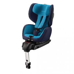 Scaun auto pentru copii cu isofix OptiaFix Xenon Blue