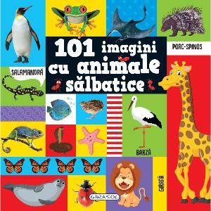 Carte cu animalute, 101 imagini cu animale salbatice