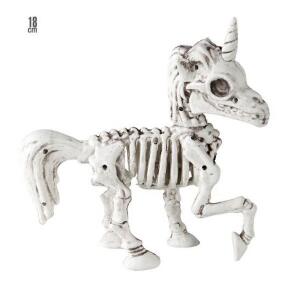Decor unicorn schelet 18 cm
