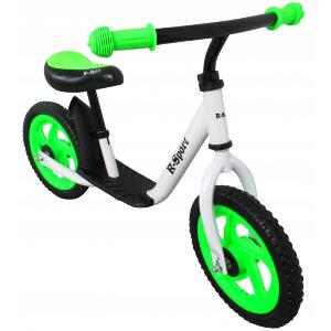 Bicicleta fara pedale cu suport pentru picioare R5 verde R-Sport