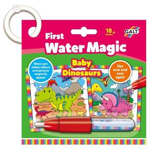 Prima Mea Carticica Water Magic Micutii Dinozauri