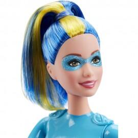 Papusa Barbie Eroina - Albastru