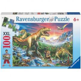 Puzzle epoca dinozaurilor 100 piese