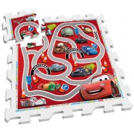 Puzzle play mat cars