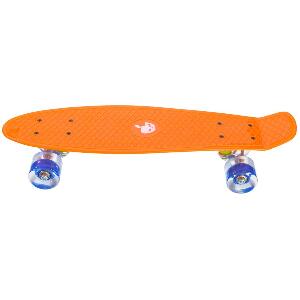 Penny board Mad Abec-7 roti luminoase orange
