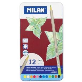 Set 12 creioane colorate - Milan 