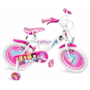 Bicicleta copii PRINCESS 16 inch cu frana pe ambele roti - Stamp