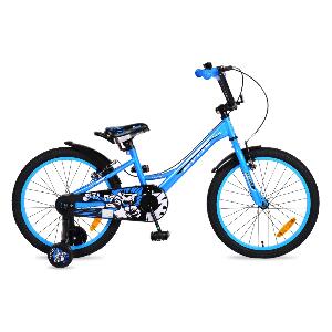 Bicicleta pentru baieti cu roti ajutatoare Byox Ferine 20 inch