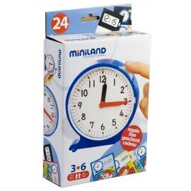 Miniland - Joc pentru invatarea ceasului