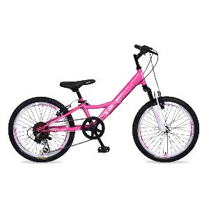 Bicicleta pentru copii Byox Princess Pink 6 viteze 20 inch