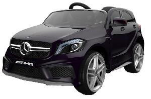 Masinuta electrica cu roti din cauciuc Mercedes Benz A45 AMG SUV Black