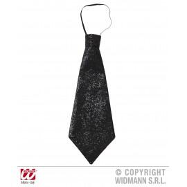 Cravata lurex neagra