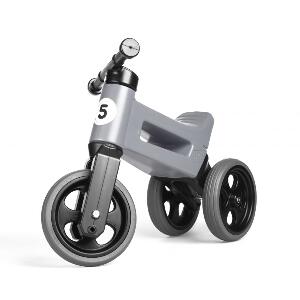 Bicicleta fara pedale Funny Wheels Rider Sport 2 in 1 Grey