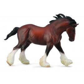 Figurina Armasar Clydesdale