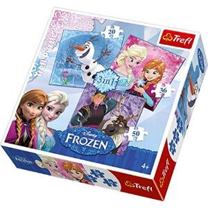 Puzzle Frozen 3 in 1 Trefl