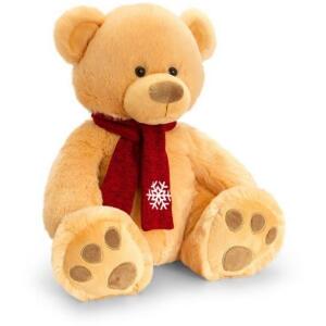 Ursulet de plus cu fular Pudding Bear 20 cm - Bej Keel Toys