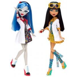 Monster High Ghoulia si Cleo de nile