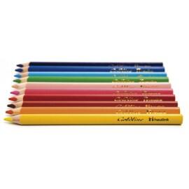 Set 144 creioane colorate Goldline Jumbo triunghiulare - Heutink