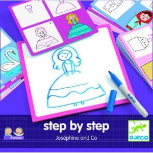 Desenează pas cu pas, pentru fete