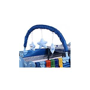 Patut pliabil ARTI DeLuxe Plus-Go Navy Light Blue Dinosaur
