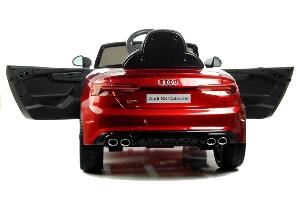 Masinuta electrica cu telecomanda 2,4 G Audi S5 Cabriolet Red