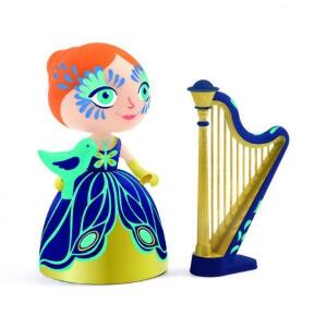 Prințesa Elisa cu harpa
